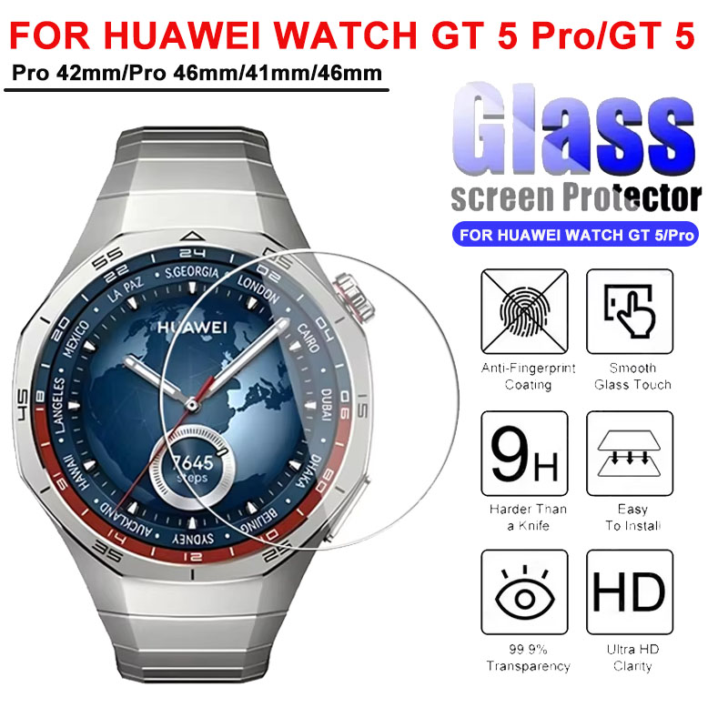 Huawei Smartwatch Accessories - Tempered Glass For Huawei Watch GT