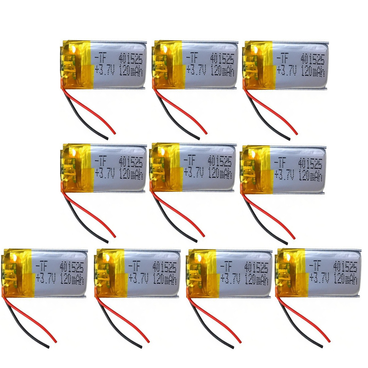 10PCS 3.7V 120mAh 401525 Lithi - огляд і ціна Smartwatch Headset
