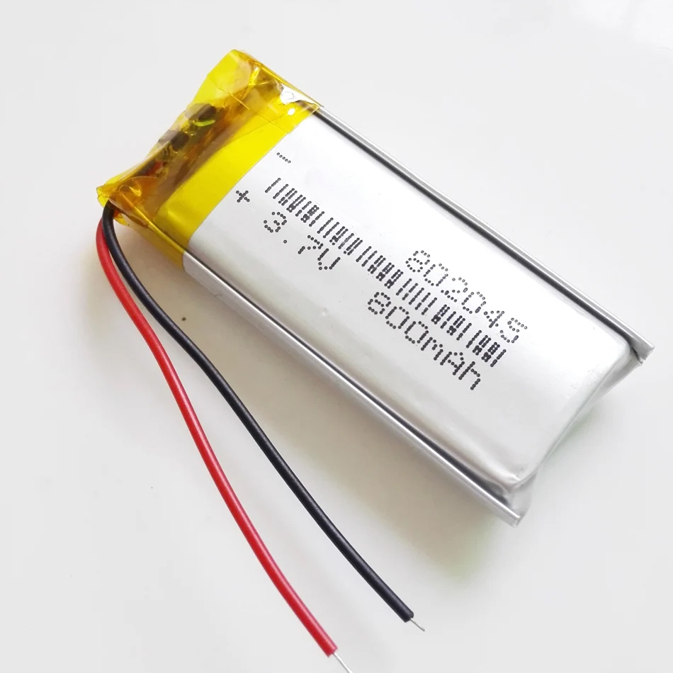 5pcs 3.7V 800mAh 802045 Rechar - огляд і ціна Smartwatch Headset