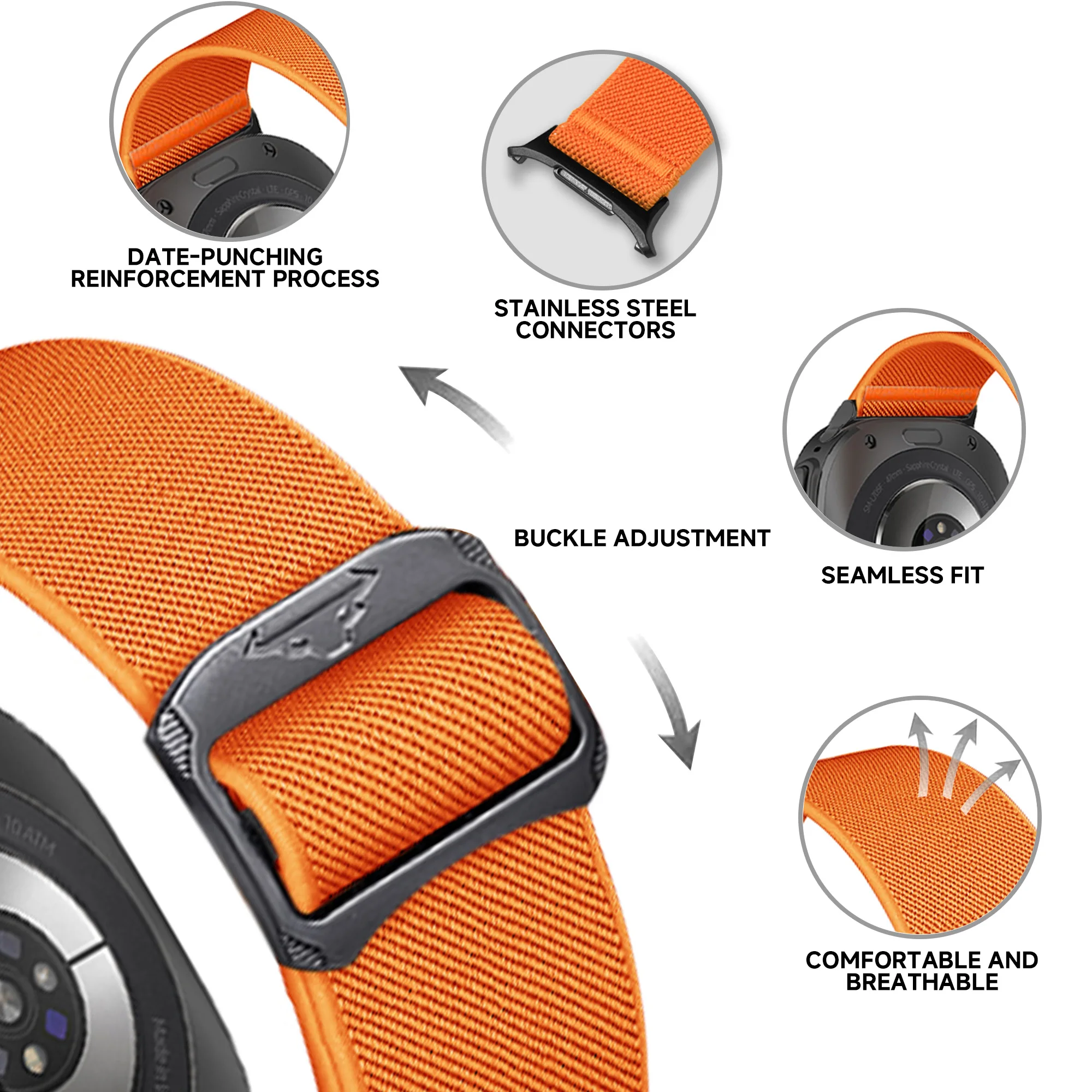 Sport Strap For Samsung Galaxy - огляд і ціна Sport Loop Strap