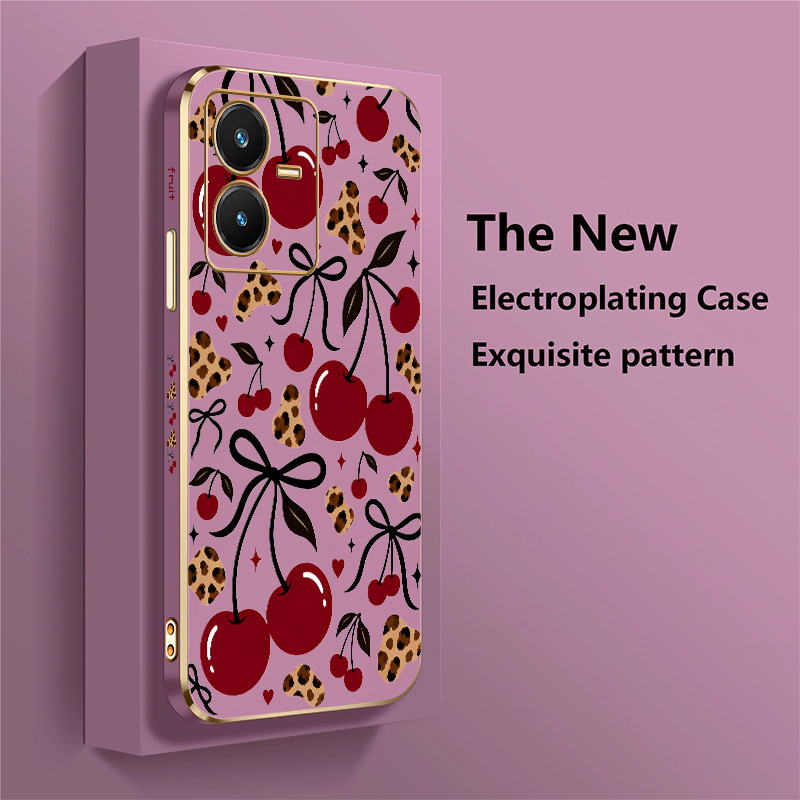 Print Cherry Case For Vivo Y28 - огляд і ціна Vivo Y28