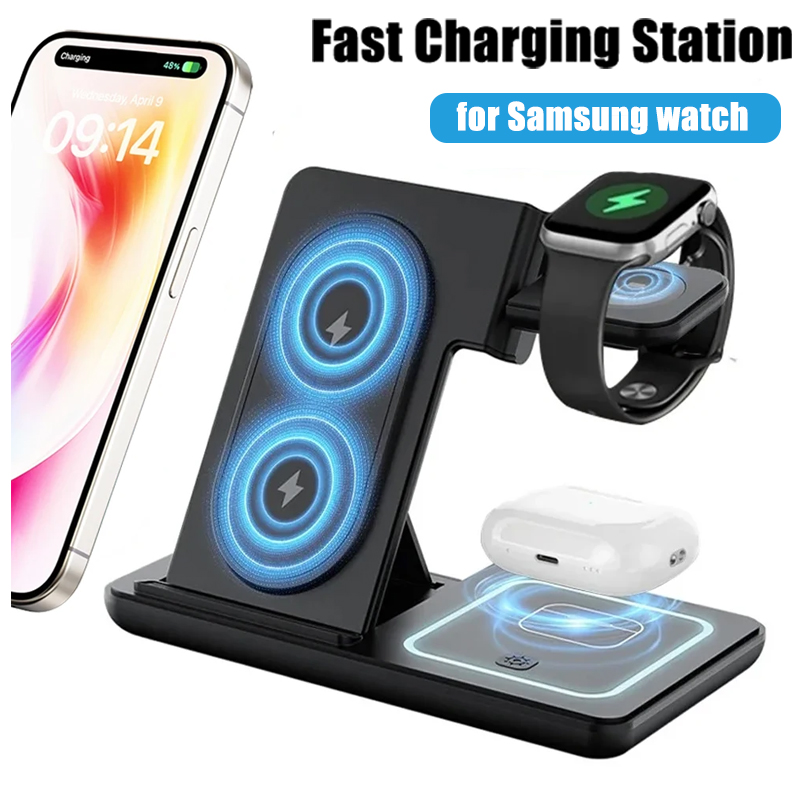 3 in 1 Foldable Wireless Charg - огляд і ціна Watch Charger Cable