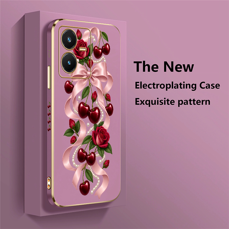 Bow Cherry Case For Vivo Y28 S - огляд і ціна Vivo Y28
