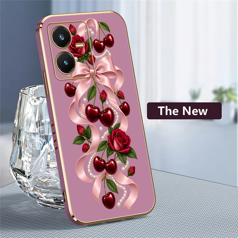 Bow Cherry Case For Vivo Y28 S - огляд і ціна Vivo Y28