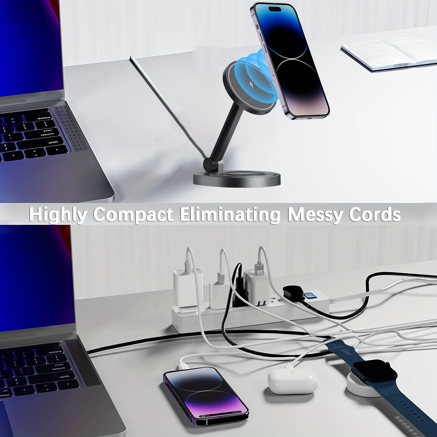 2 In 1 Magnetic Wireless Charg - огляд і ціна Watch Charger Cable