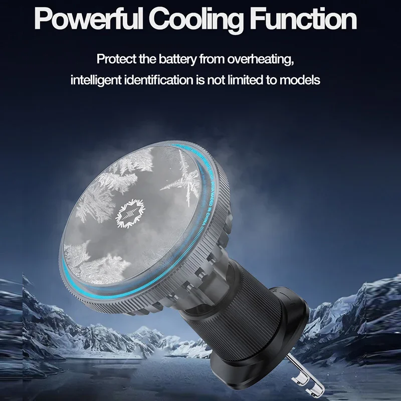 Ice Cooling Magnetic Car Wirel - огляд і ціна Watch Charger Cable