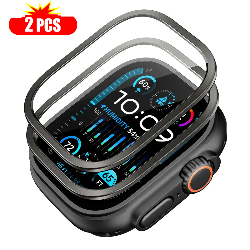 2pcs Tempered Glass for Apple  - огляд і ціна Smartwatch Straps & Accessories