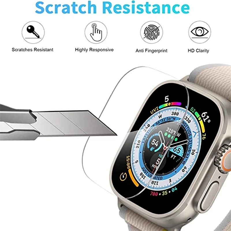 Tempered Glass for Apple Watch - огляд і ціна Watch Case Bumper