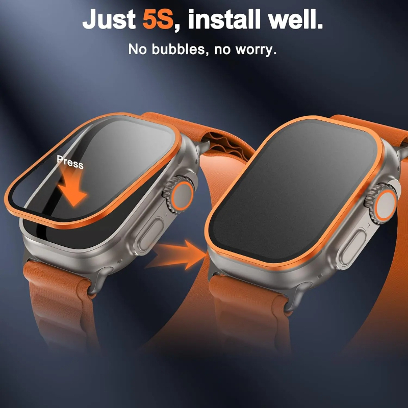 Tempered Glass for Apple Watch - огляд і ціна Smartwatch Case